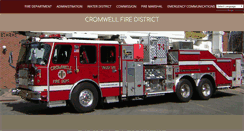 Desktop Screenshot of cromwellfd.com