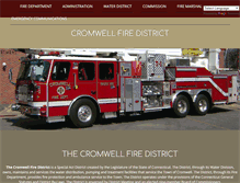 Tablet Screenshot of cromwellfd.com